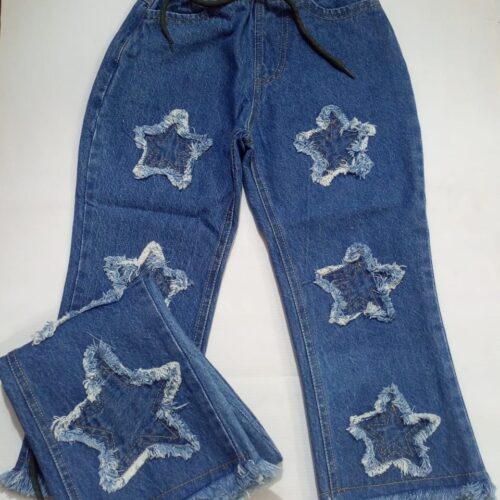 Kids Star Patch Denim Jeans
